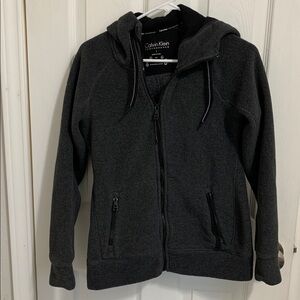 Calvin Klein Charcoal Zip-Up Jacket
